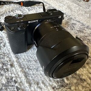 Sony apsc 6300 & multiple lenses. Can be purchased together or separate